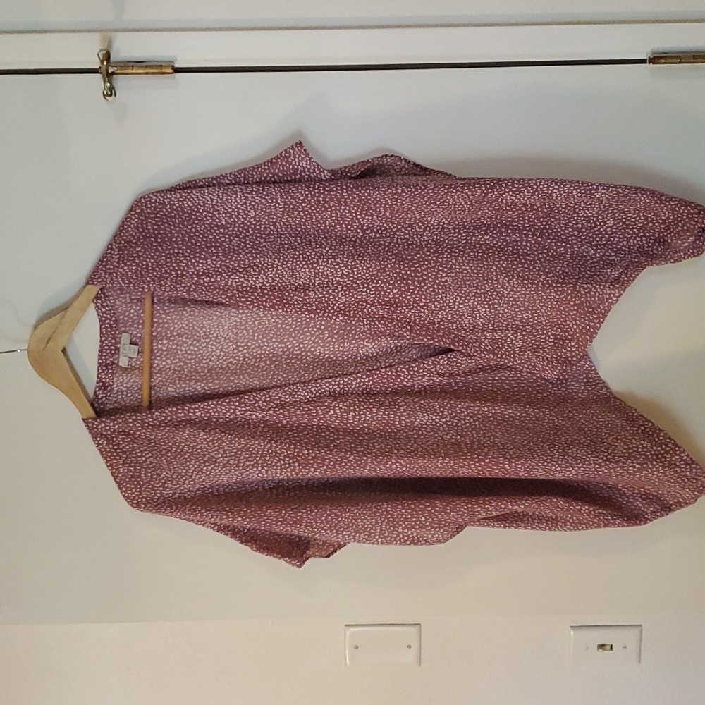 Loft wrap shrug pashima robe cover up size xsmall dusty rose